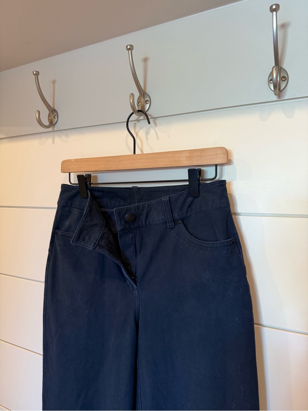 Lululemon City Sleek 5 Pocket High-Rise Wide-Leg Pant Full Length Size 27 - Picture 7 of 11